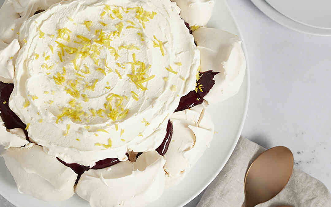 Blackcurrant Pavlova