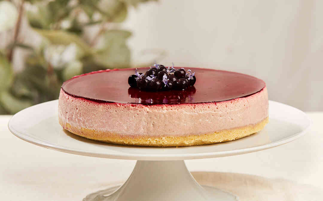 Blackcurrant Mousse Cake